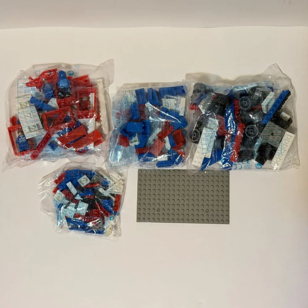 Best Lock Construction Toys Town Police Fire Station Building Playset 1000 piece